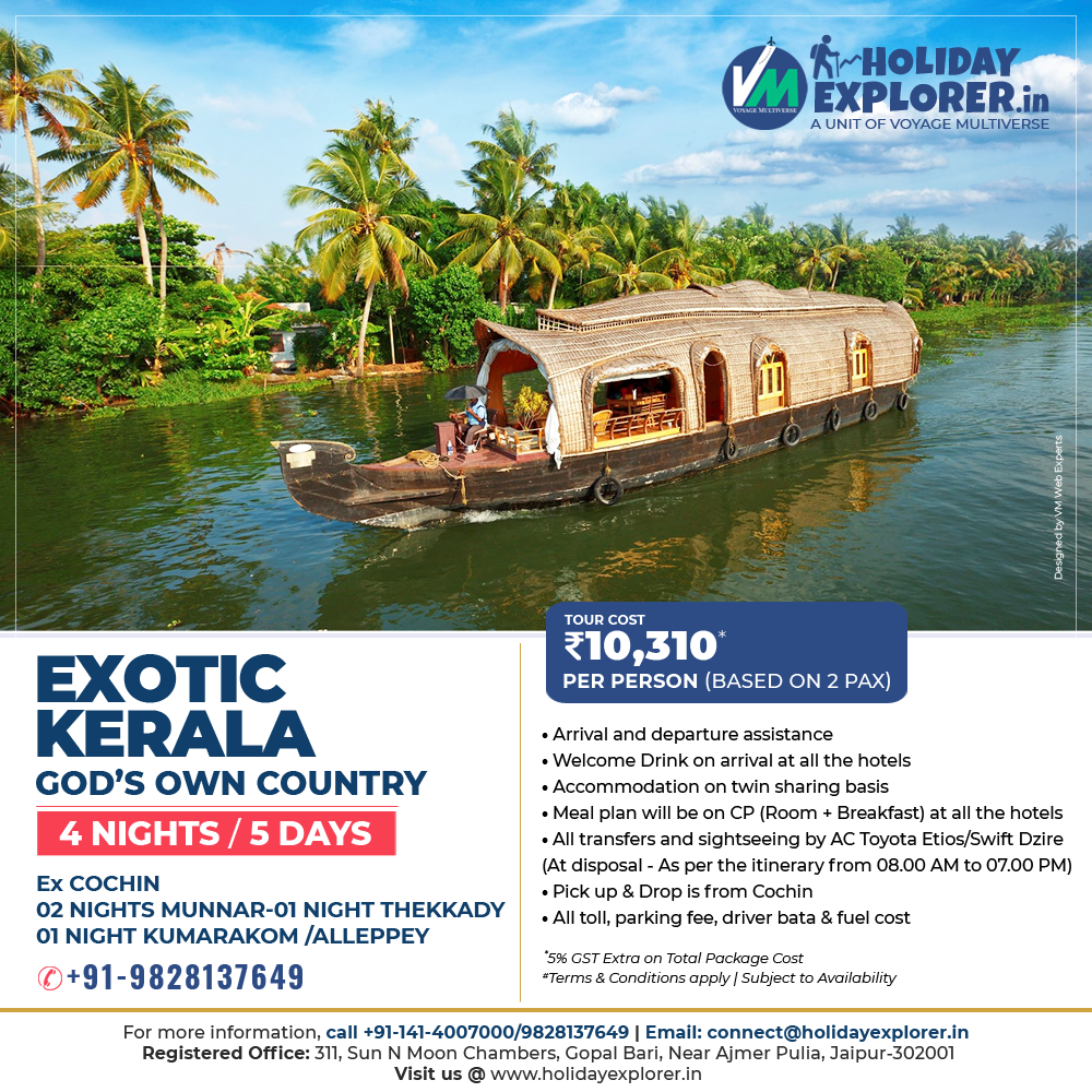 Exotic Kerala Tour